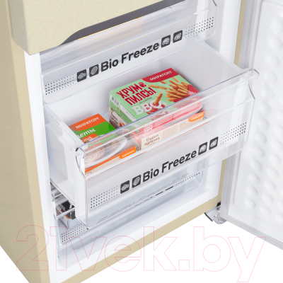 Холодильник с морозильником Maunfeld MFF187NFIBG10