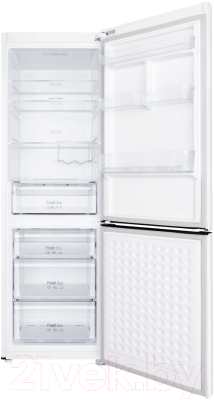 Холодильник с морозильником Maunfeld MFF187NFIW10
