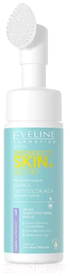 Пенка для умывания Eveline Cosmetics Perfect Skin.Acn Очищающая с микроотшелушивающим эффектом (150мл)