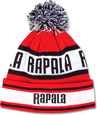 Шапка Rapala RAPBEANIE6 (красный/черный)