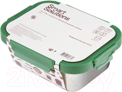 Ланч-бокс Smart Solutions SFE-SS-LB-ST-GLS-GRN-1.2 (зеленый)