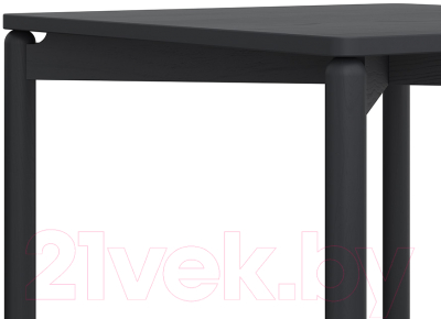 Изображение товара Обеденный стол Latitude Saga / SGBRDTBL-D-SQDGR75 (темно-серый)