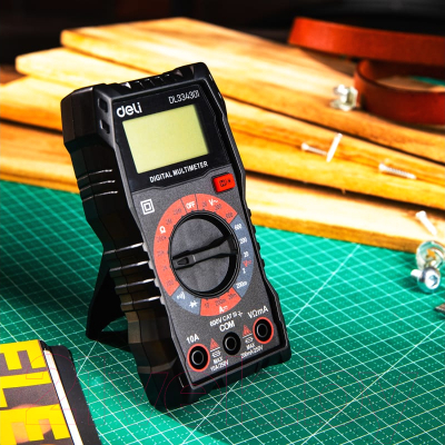 Изображение товара Мультиметр цифровой Deli DL334301