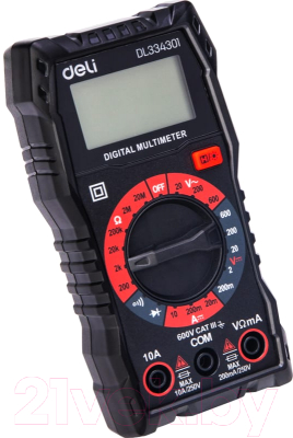 Изображение товара Мультиметр цифровой Deli DL334301