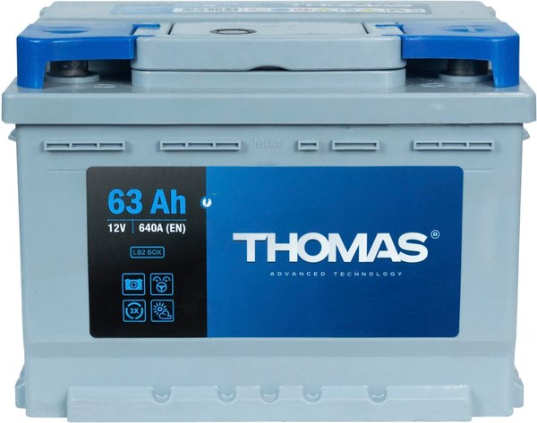 Автомобильный аккумулятор THOMAS R+