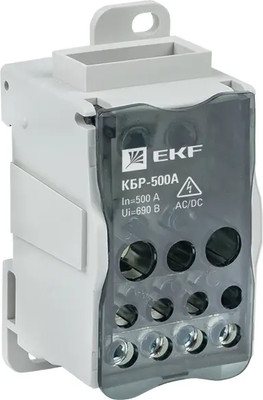Распределительный блок на DIN-рейку EKF Plc-kbr500 -