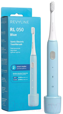 Звуковая зубная щетка Revyline RL 050 / 6393 (голубой)