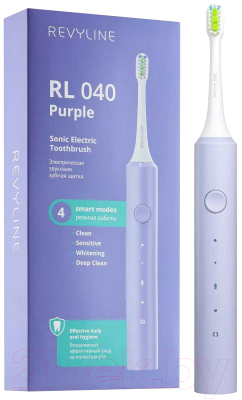 Звуковая зубная щетка Revyline RL 040 / 6512 (фиолетовый)