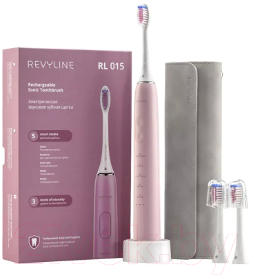 Звуковая зубная щетка Revyline RL 015 / 5974 (розовый)