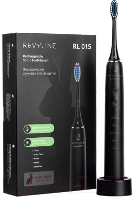Звуковая зубная щетка Revyline RL 015 / 5973 (черный)