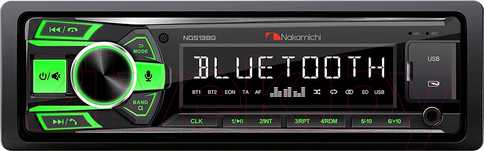 Бездисковая автомагнитола Nakamichi NQ513BG