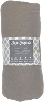 Простыня Casa Conforte 200x200x20 / 6183084 (серый) - 