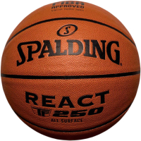 Баскетбольный мяч Spalding React FIBA TF-250 / 76-967Z (размер 7) - 