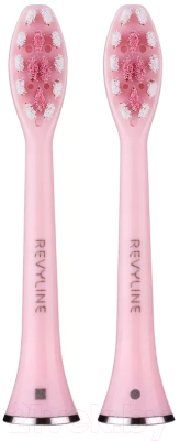 Набор насадок для зубной щетки Revyline RL 010 / 4663 (2шт, розовый)