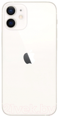 Смартфон Apple iPhone 12 mini 128GB / 2BMGE43 восстановленный Breezy Грейд B (белый)