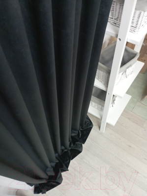 Штора Модный текстиль 112MTBARHAT40 (250x200, черный)