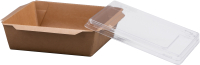 Набор одноразовых контейнеров Paperko С пластиковой крышкой конт800К (50шт) - 