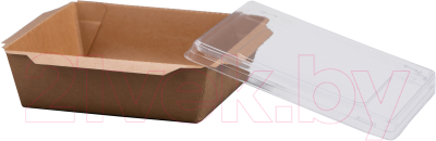Набор одноразовых контейнеров Paperko С пластиковой крышкой конт900К (50шт)