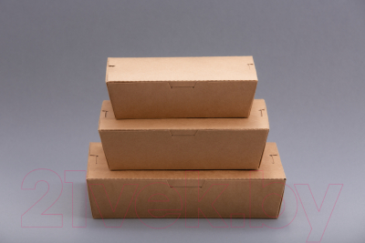 Набор одноразовых контейнеров Paperko ланч600 (50шт)
