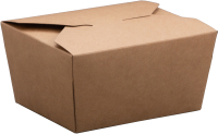 Набор одноразовых контейнеров Paperko Четырехклапанный ланч780 (50шт) - 