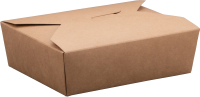 Набор одноразовых контейнеров Paperko Четырехклапанный ланч1020 (50шт) - 
