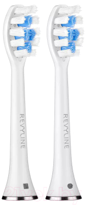 Набор насадок для зубной щетки Revyline RL 010 / 4661 (2шт, белый)