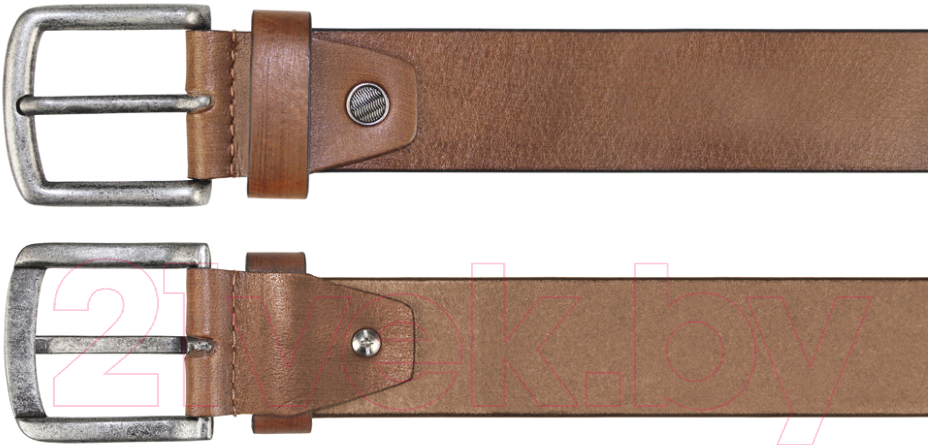 Ремень мужской Klondike 1896 Creek / KD1200-04-120 (коньячный) — фото 4