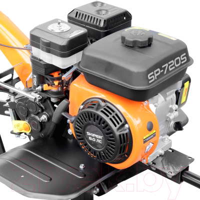 Мотокультиватор Skiper SP-720S + колеса Brado 4.00-8 (комплект)