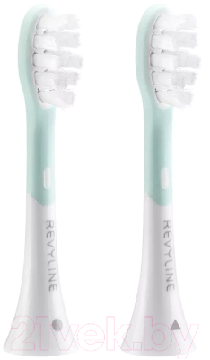 Набор насадок для зубной щетки Revyline Kids RL 015 / 6176 (2шт, белый)