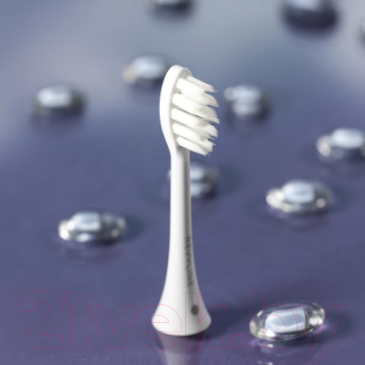 Набор насадок для зубной щетки Revyline Soft RL 015 / 6175 (2шт, белый)