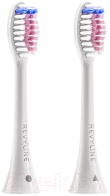 Набор насадок для зубной щетки Revyline RL 015 / 5975 (2шт, розовый)