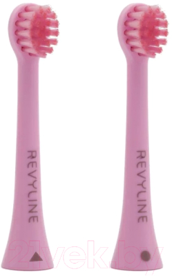 Набор насадок для зубной щетки Revyline RL 020 / 5397 (2шт, розовый)