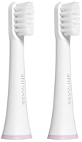Набор насадок для зубной щетки Revyline RL 050 / 6591 (2шт, розовый) - 