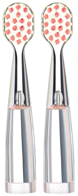 Набор насадок для зубной щетки Revyline RL 025 / 6171 (2шт, розовый)