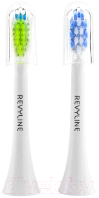 Набор насадок для зубной щетки Revyline Old RL 040 / 6026 (2шт, белый)
