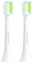 Набор насадок для зубной щетки Revyline RL 040 / 6550 (2шт, белый) - 