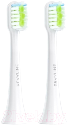Набор насадок для зубной щетки Revyline RL 040 / 6550 (2шт, белый)