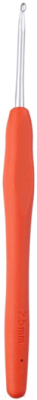 Крючок для вязания ХоббиБум С силиконовой ручкой d2.5мм