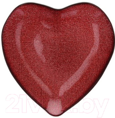 Блюдо Andrea Fontebasso Galassia Heart / GL5VT402445 (красный)
