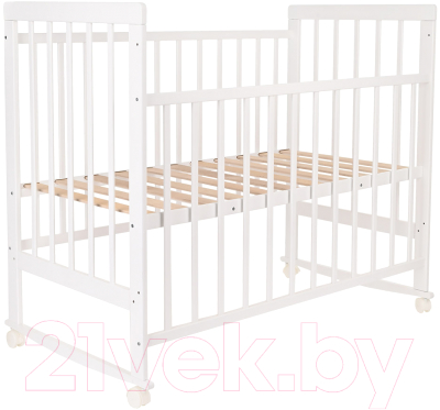 Детская кроватка Pituso Tip-Top / 110211 (белый)