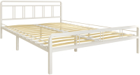 Полуторная кровать Askona Avinon 140x200 (белый шагрень) - 
