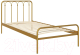 Односпальная кровать Askona Corsa 90x200 (Old Gold Mat) - 