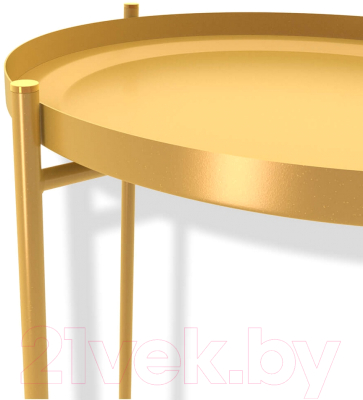 Журнальный столик Мебелик SHT-CT8 (золото)