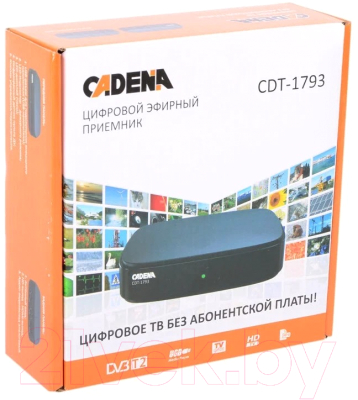 Тюнер цифрового телевидения Cadena CDT-1793