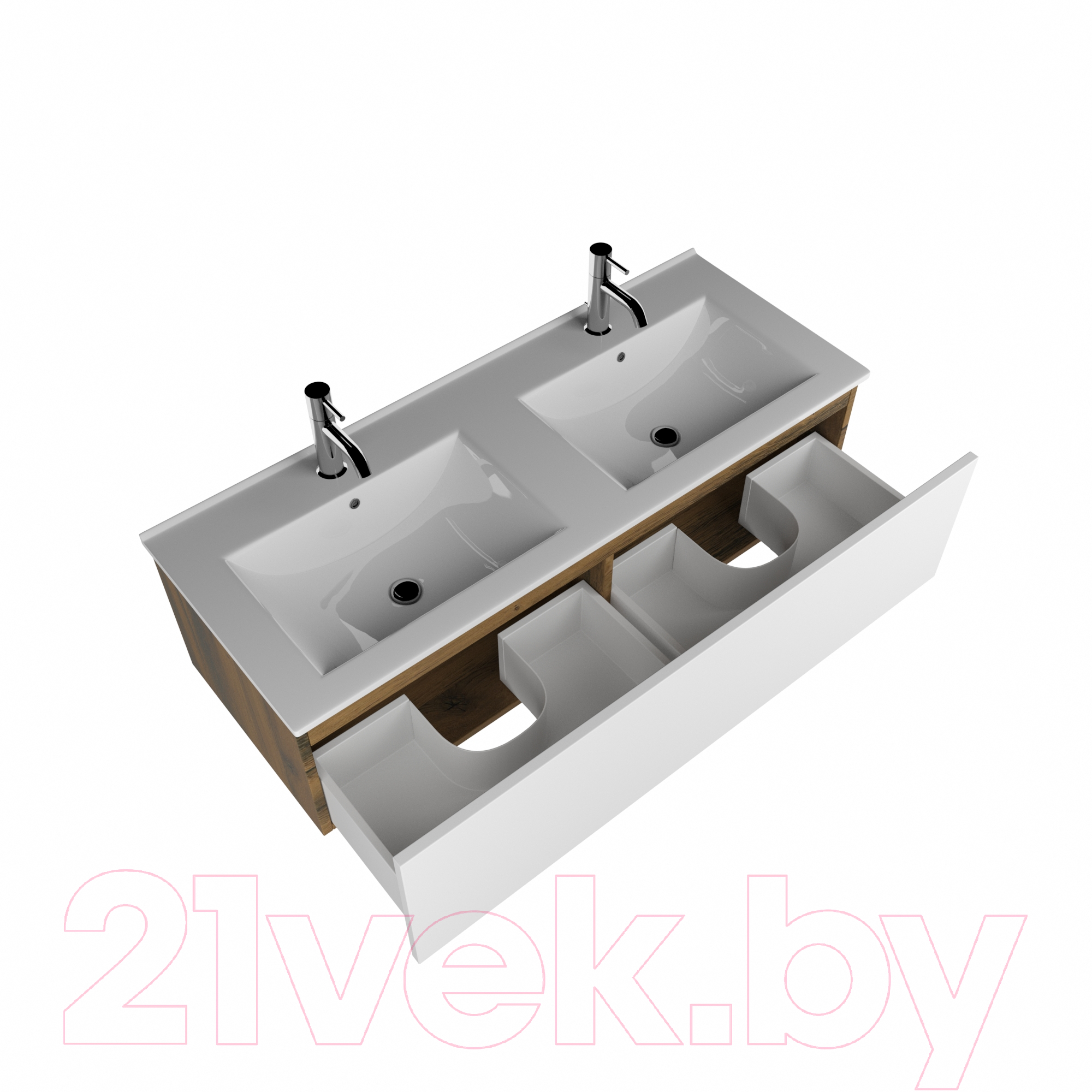 Тумба с умывальником ЗОВ Кито 120 / K120LA0MWM-OL120