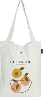 Сумка-шоппер Lorex Cotton Le Pesche / LXSPCT-LP (белый) - 