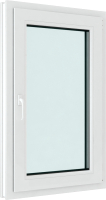 Окно ПВХ Brusbox Futuruss Поворотно-откидное правое 2 стекла (1550x1000x60) - 
