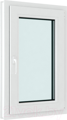 Изображение товара Окно ПВХ Brusbox Futuruss Поворотно-откидное правое 2 стекла (1700x1000x60)