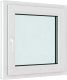 Миниатюра изображения товара Окно ПВХ Brusbox Futuruss Одностворчатое Поворотно-откидное правое 3 стекла (950x950x70)