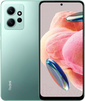 Смартфон Xiaomi Redmi Note 12 6GB/128GB с NFC (Mint Green)